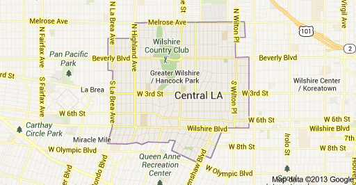 hancock park los angeles map Hancock Park Windsor Square Loveland Carr Group hancock park los angeles map